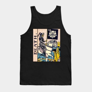 Death Tarot Card Tank Top